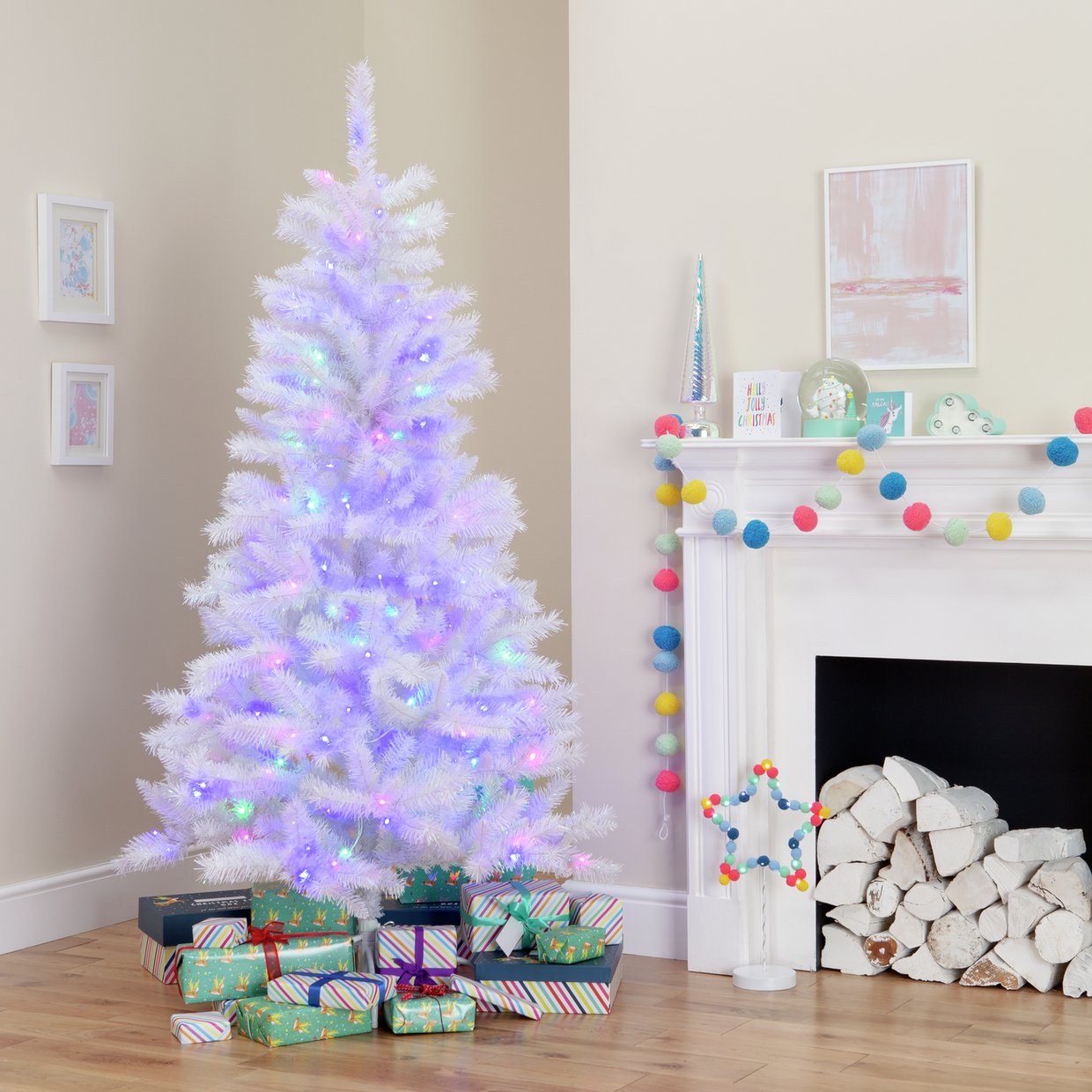 Pre lit christmas tree on deals sale