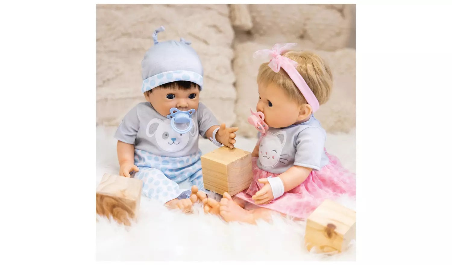 Tiny treasures twin on sale set dolls