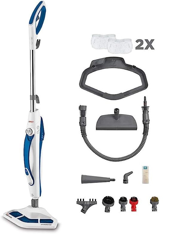 Polti Vaporetto SV460_Double Upright Steam Cleaner - Blue