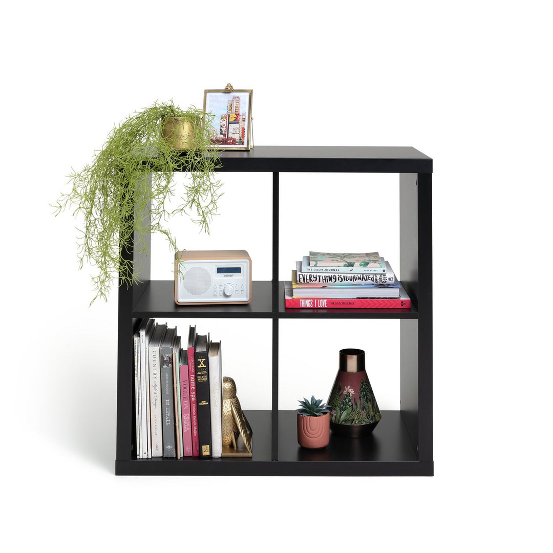 Habitat Squares Plus 4 Cube Storage Unit - Black