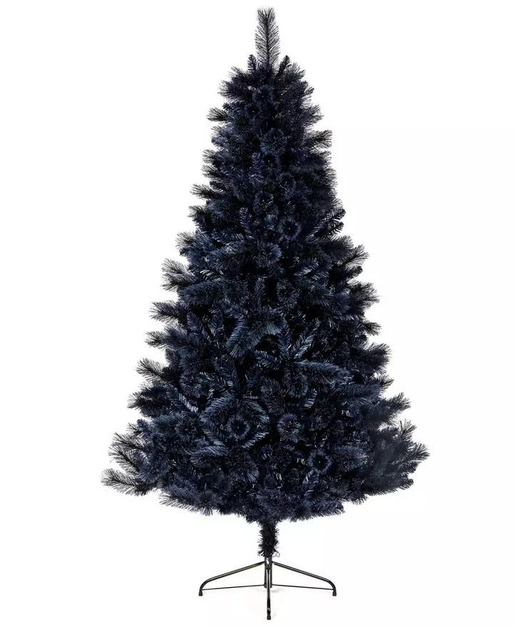 Premier Decorations 5ft Fir Christmas Tree - Midnight Blue