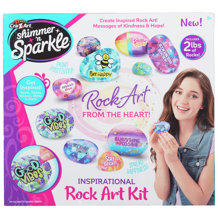 Cra-Z-ART Shimmer N Sparkle Unicorn Rock Art Set