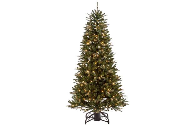 Heart of House Viktor 5.5-7ft Pre-Lit Growing Christmas Tree