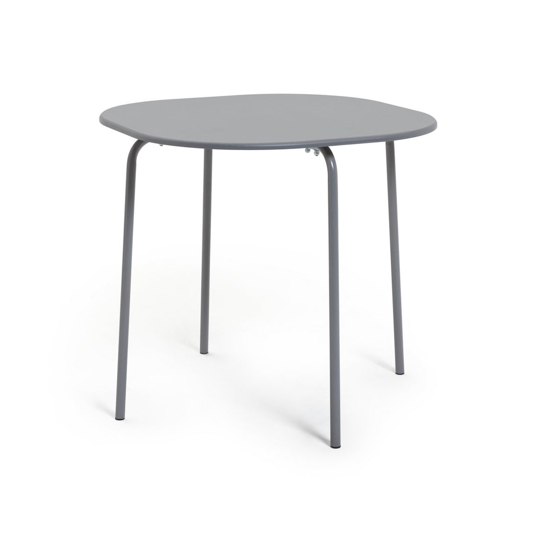 Habitat Jayla Metal Dining Table & 4 Grey Chairs