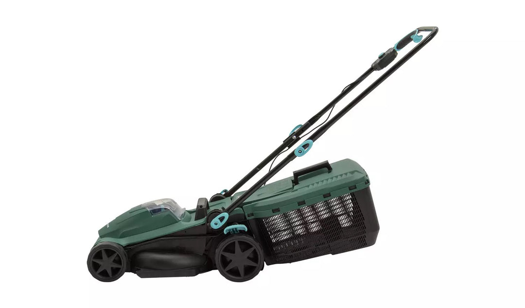 McGregor MCR2134A 34cm Cordless Rotary Lawnmower - 21.6V