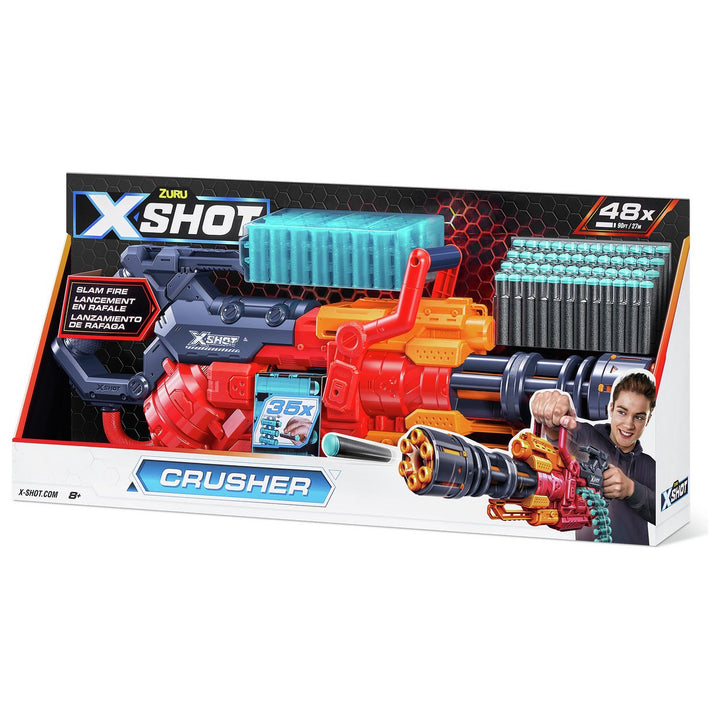 ZURU X-Shot Excel Crusher Blaster (48 Darts)