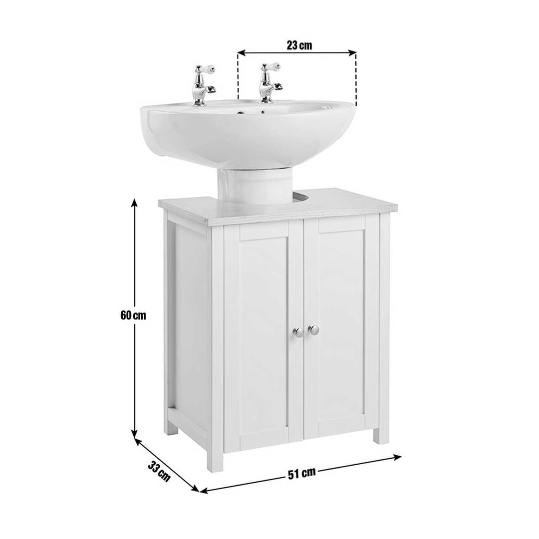 Home Livingston Under Sink Unit - Blue