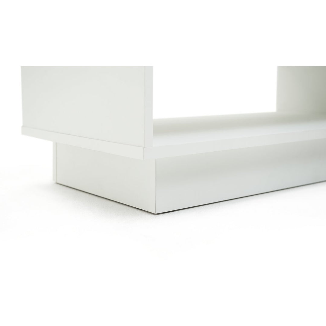 Home Cubes 1 Shelf Coffee Table - White