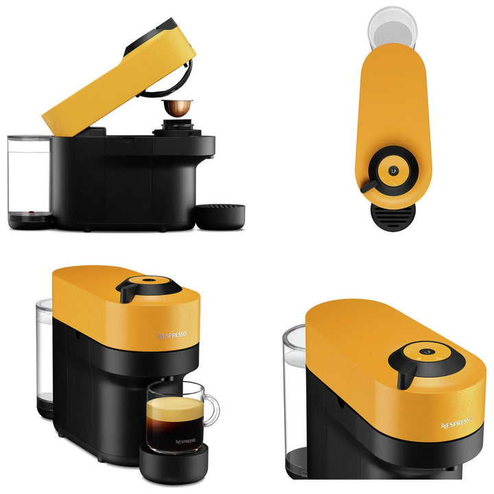 Nespresso Vertuo Pop Pod Coffee Machine by Magimix - Yellow