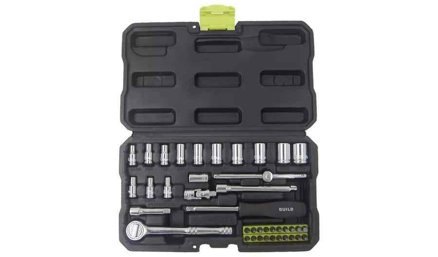 Guild 40 Piece 1/4 Inch Drive Socket Set