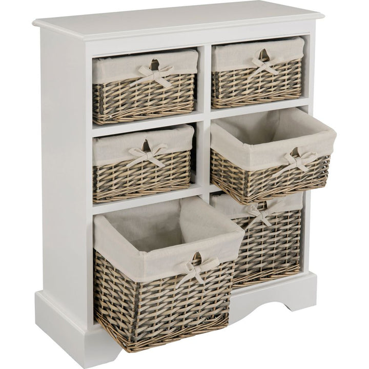 Malvern Hallway 6 Drawer Unit 