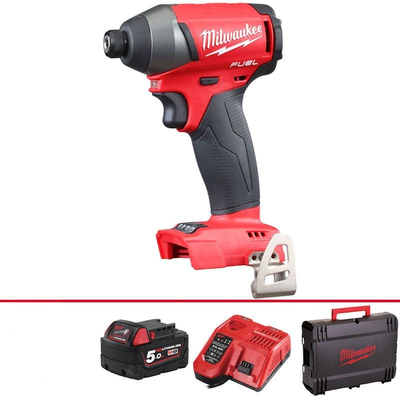 Milwaukee M18FID-502X M18 Fuel Impact Driver - 1 Battery Included