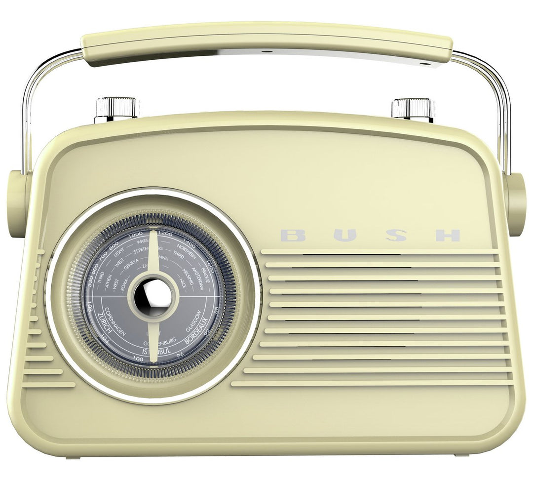 Bush Retro Mini FM Radio - Cream