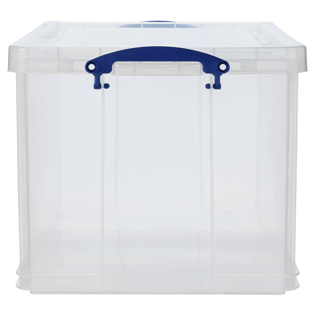 Really Useful 84 Litre Storage Box - Clear