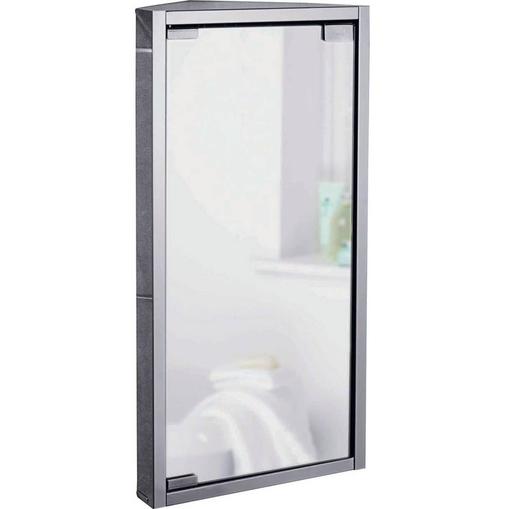 Home Stainless Steel 1 Door Mirrored Cabinet