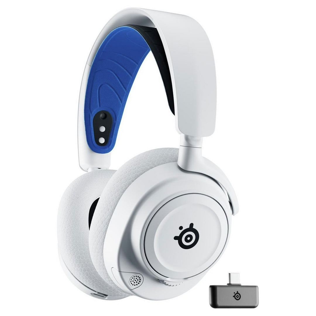 SteelSeries Arctis Nova 7P Wireless 7.1 Gaming Headset - White