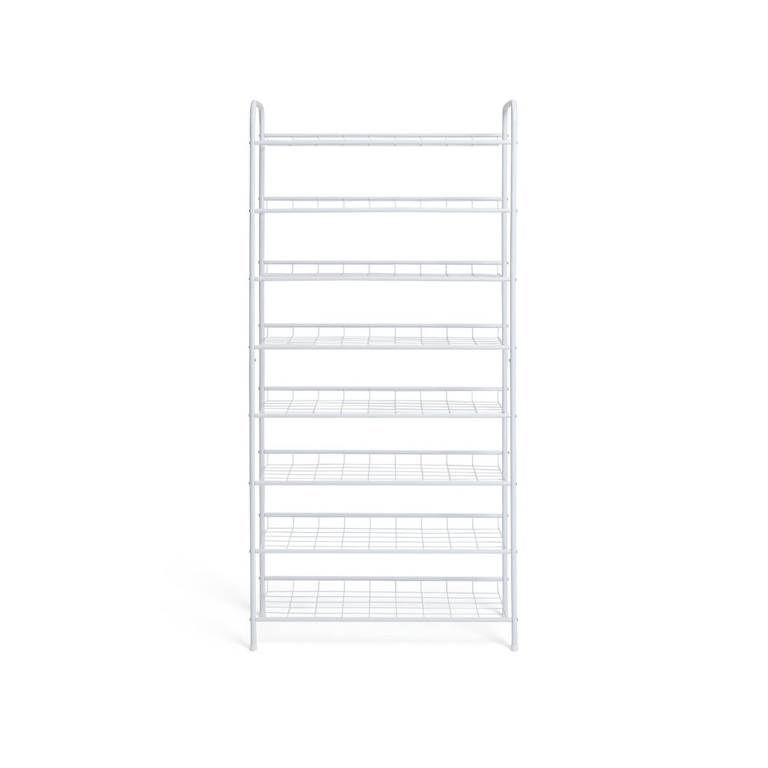 Home Jorn 8 Tier Shoe Rack - White