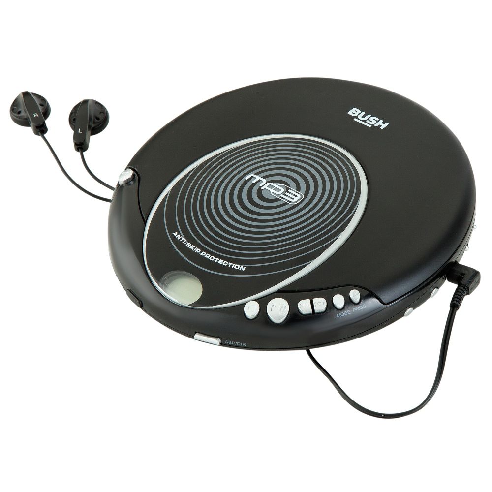 Bush Jog Proof Anti-Skip CD Player with MP3 Playback