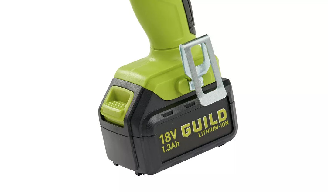 Guild 1.3AH Cordless Drill Driver with 2 18V Batteries