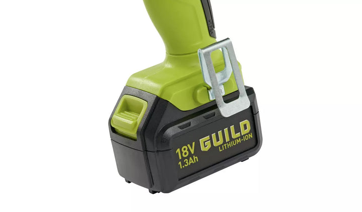 Guild 1.3AH Cordless Drill Driver with 2 18V Batteries