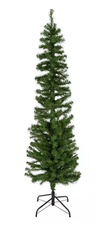 Home Green Pencil Christmas Tree - 6ft