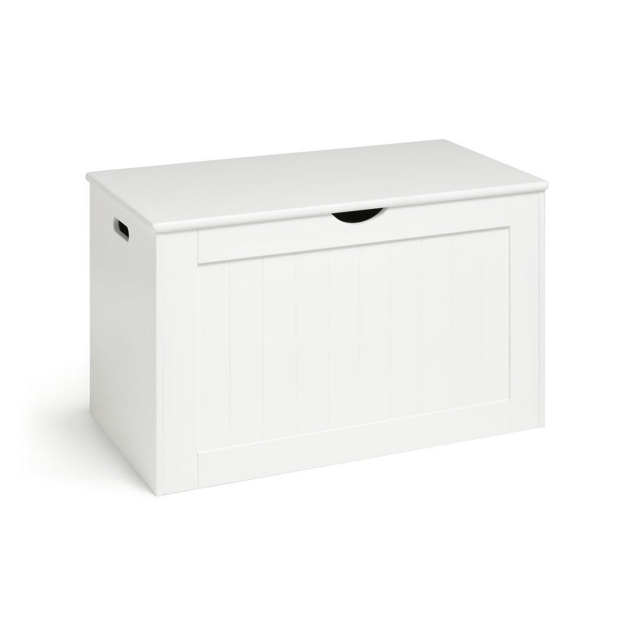 Home Shaker Blanket Box - White