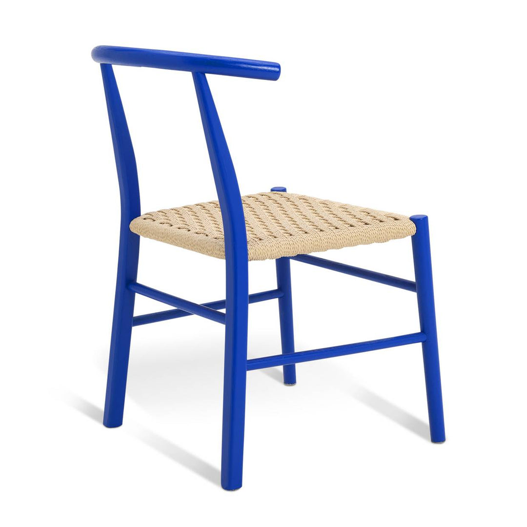 Habitat 60 Scottie Oak Dining Chair - Blue