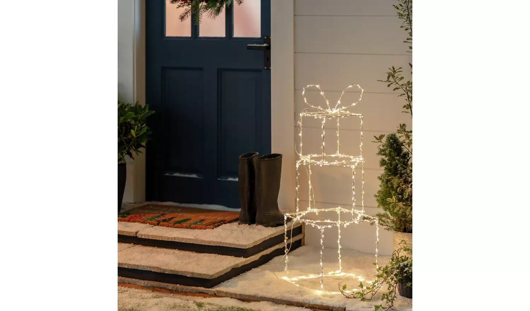 Home Christmas Light Up Present Decoration