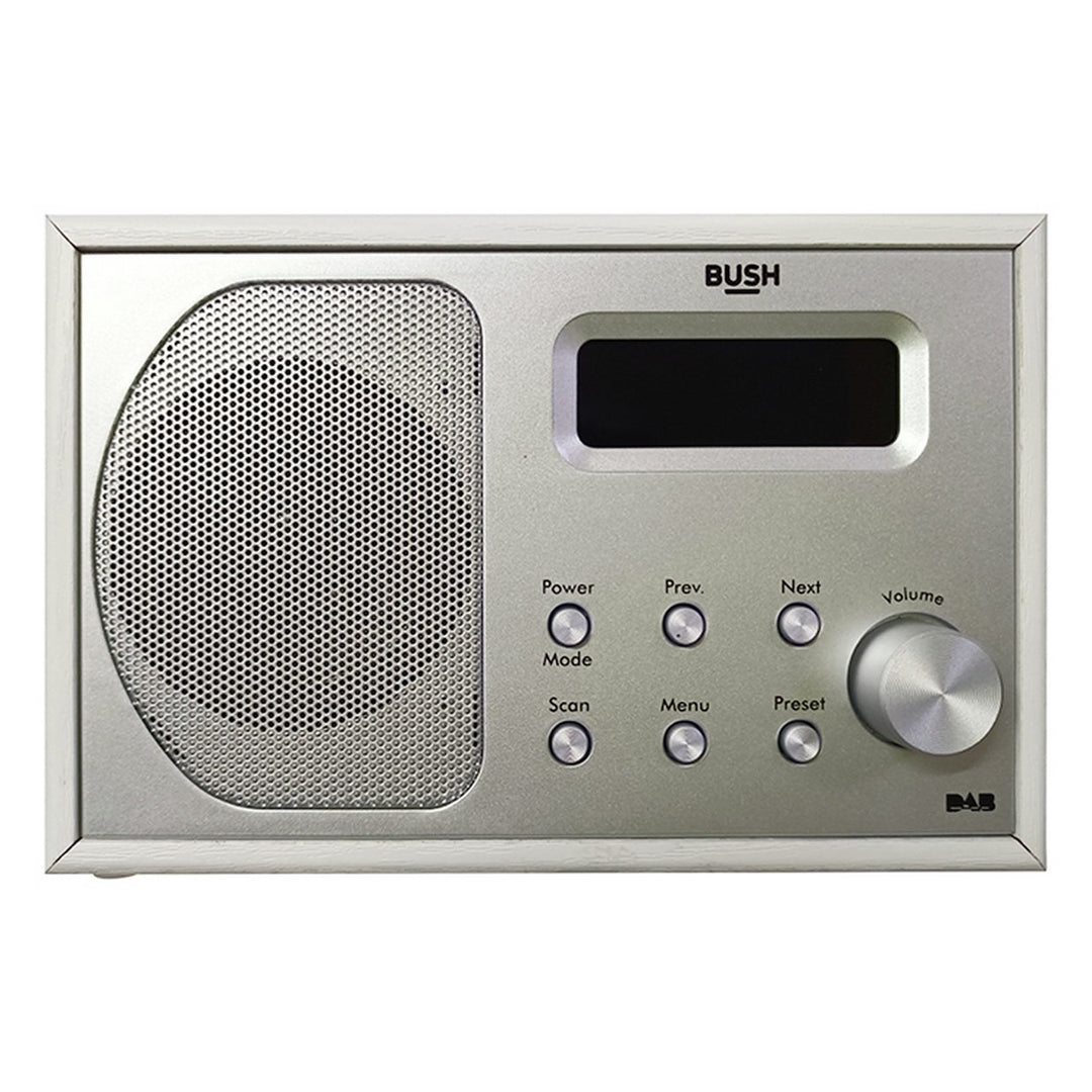 Bush Lisbon Dab Classic Radio - White