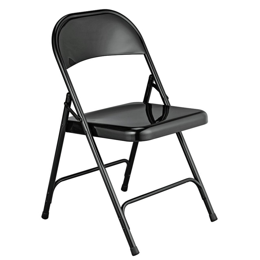 Habitat Macadam Metal Folding Chair - Black