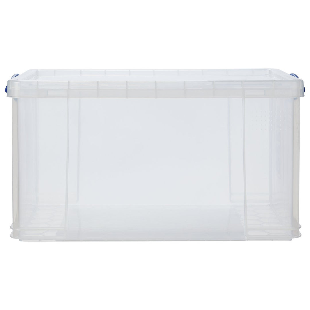 Really Useful 84 Litre Storage Box - Clear