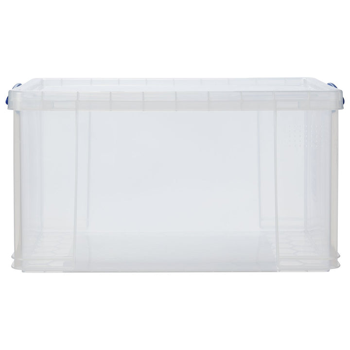 Really Useful 84 Litre Storage Box - Clear