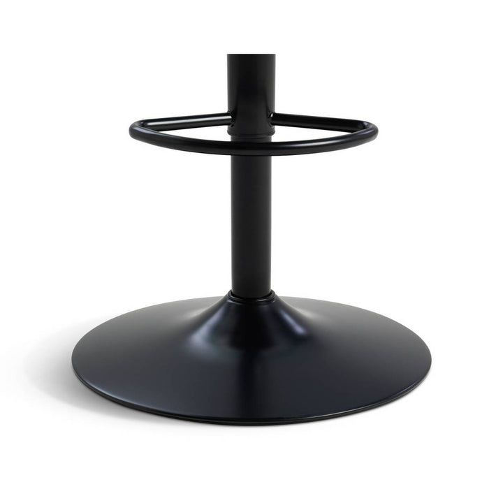 Home Alice Velvet Bar Stool - Rust