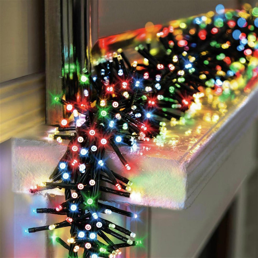 Premier Decorations 480 Multicoloured LED Christmas Tree Lights