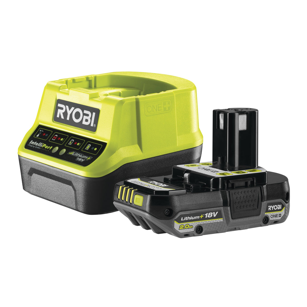 Ryobi RC18120-120 18V ONE+ Lithium+ 1 x 2.0Ah Battery & 2.0A Charger Kit