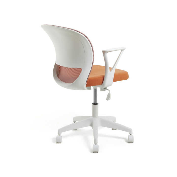 Habitat Beck Mesh Office Chair - Pink & Orange