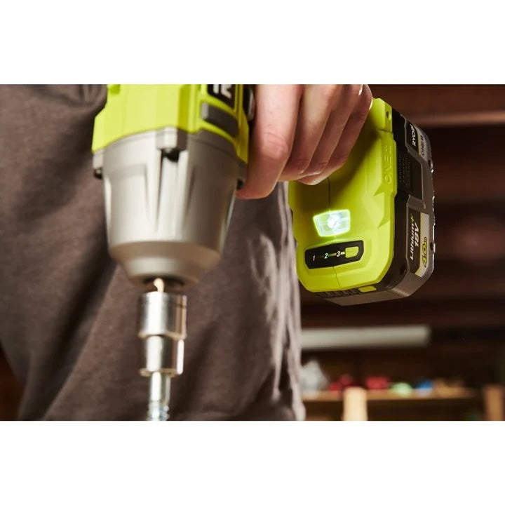 Ryobi RIW18-0 18V ONE+ Cordless 3-Speed Impact Wrench (Bare Tool)