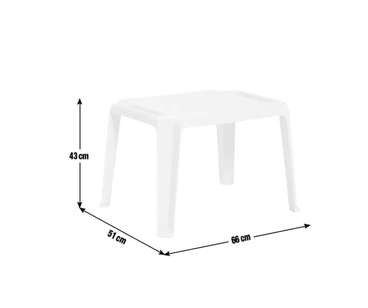 Bica Kids Plastic Table - White