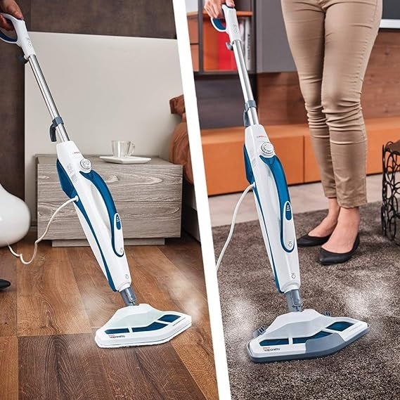 Polti Vaporetto SV460_Double Upright Steam Cleaner - Blue