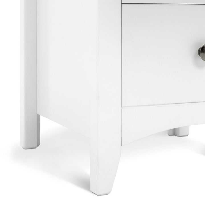 Habitat Minato 3 Drawer Bedside Table - White