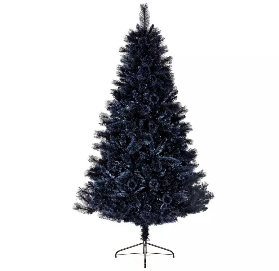 Premier Decorations 6ft Fir Christmas Tree - Midnight Blue