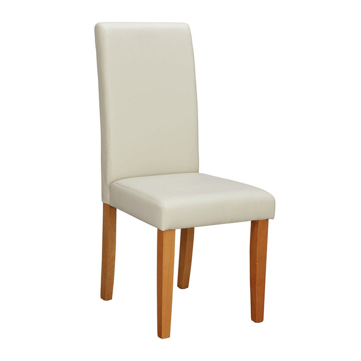 Home Pair of Midback Dining Chairs - Cream