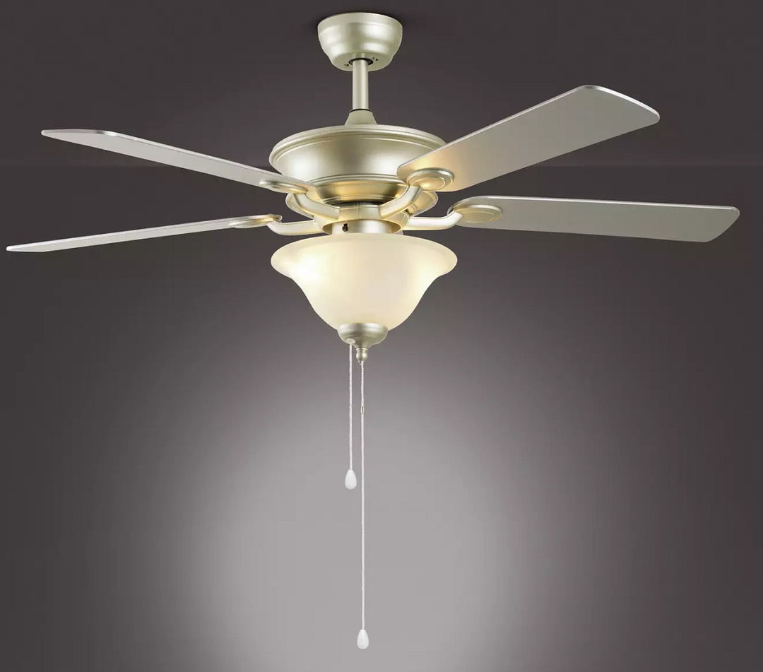 Home Uplighter Ceiling Fan - Satin Nickel