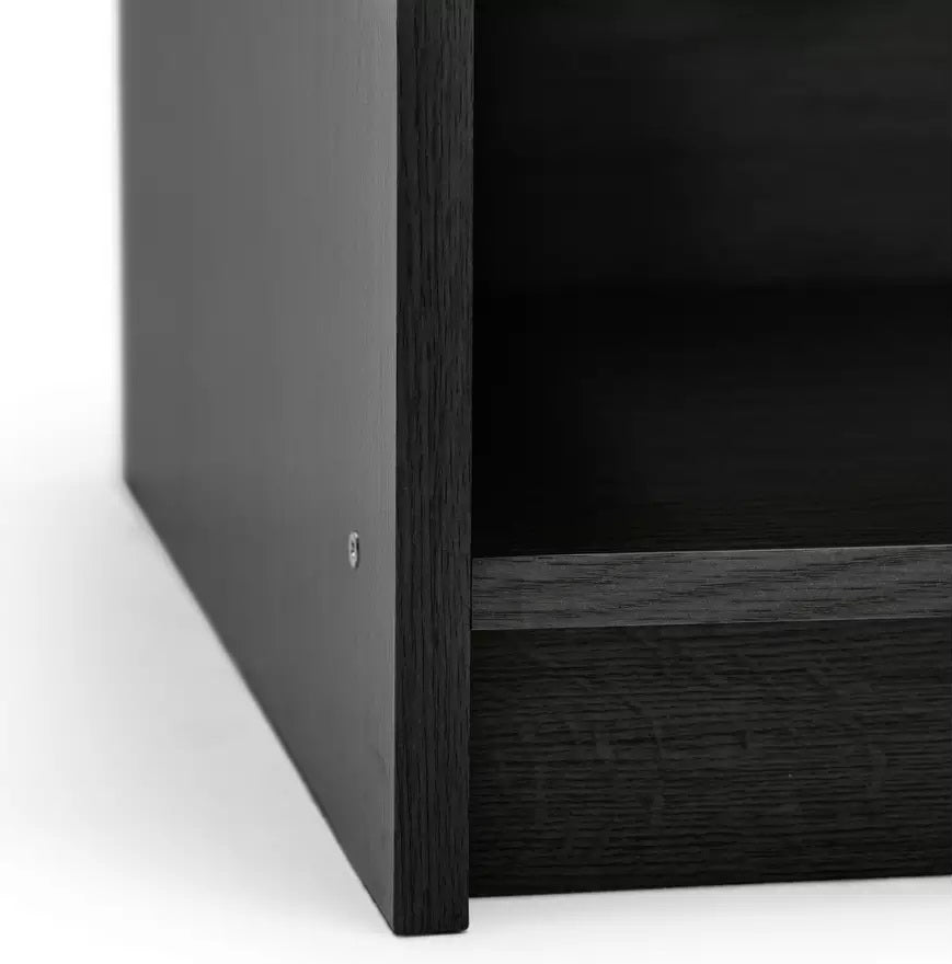 Home Maine TV Unit - Black Ash Effect