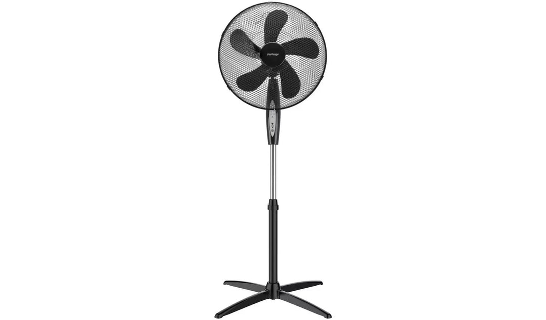 Challenge 16 Inch Digital Pedestal Fan - Black