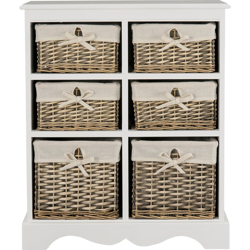 Malvern Hallway 6 Drawer Unit 