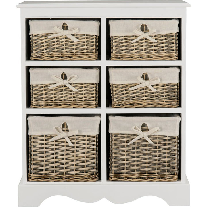 Malvern Hallway 6 Drawer Unit 