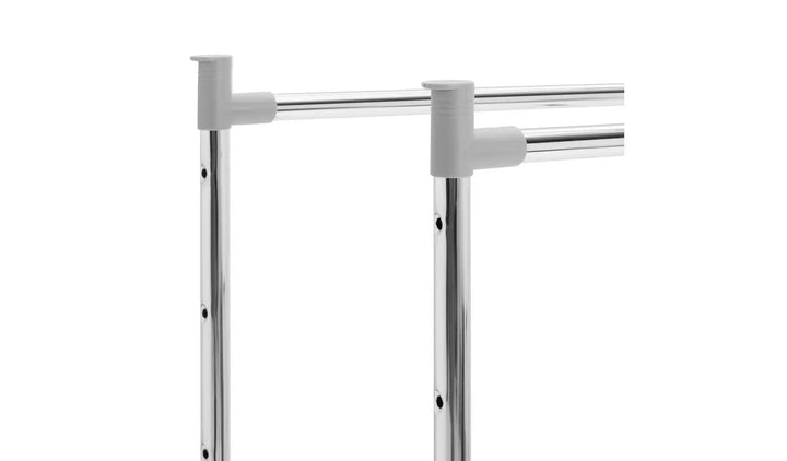 Home Double Clothes Rail - Grey