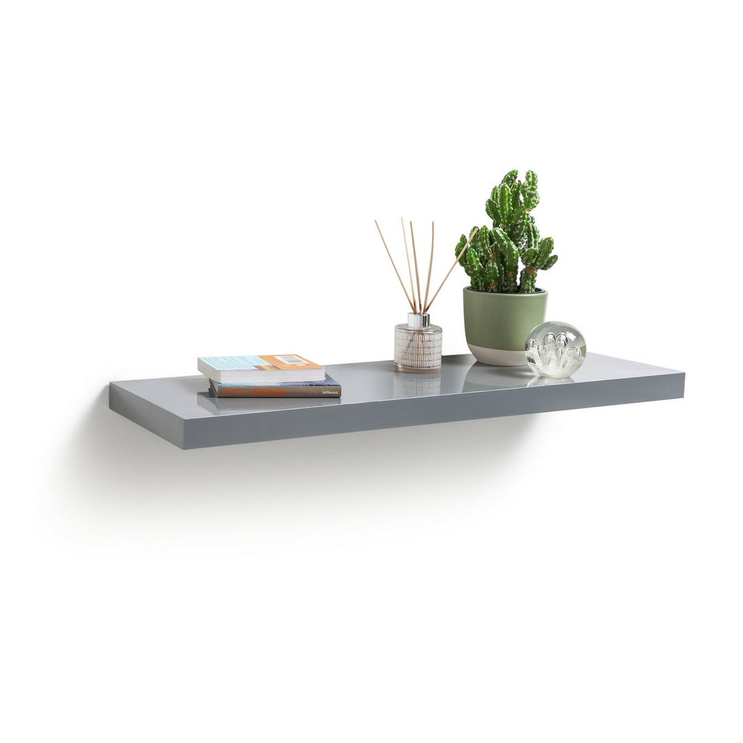 Habitat Jak 80cm Floating Shelf - Grey