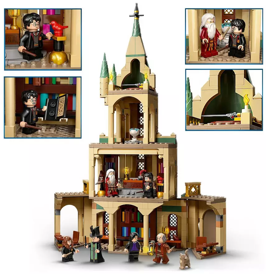 LEGO Harry Potter Hogwarts: Dumbledore's Office Set 76402 (Brown Box)